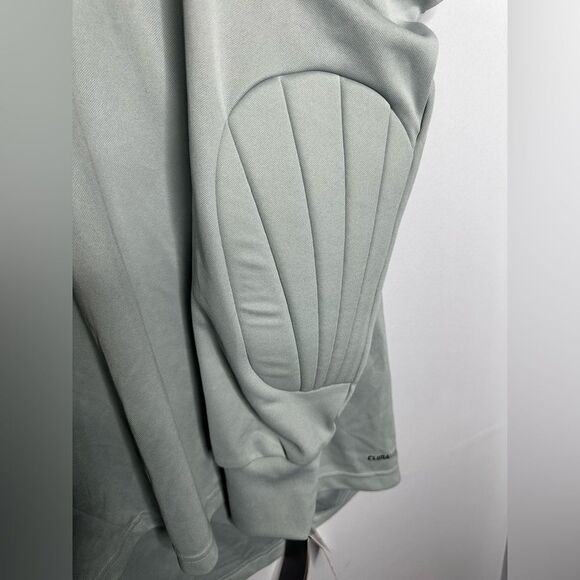 Adidas Mens Freno Goalkeeper Jersey Gray Padded Elbows Climalite NWT Sz L soccer - Picture 4 of 5